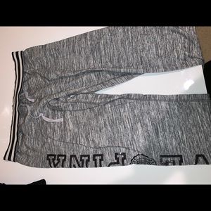 Pink Gray Sweatpants